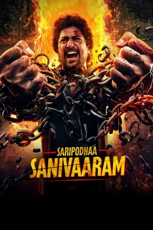 Saripodhaa Sanivaaram 2024 - Telugu Dual Audio WEB-DL | Hindi Full Movie
